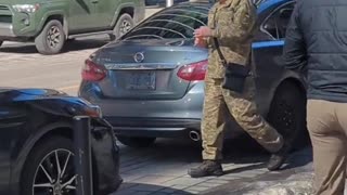 Ukrainian Soldier in Ottawa Canada! WHY?