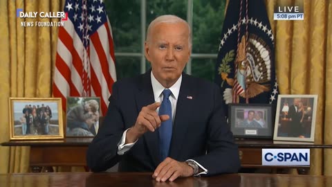 President Biden's First Speech Since Stepping Down