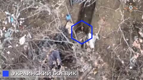 Scouts of the 9th Regiment destroyed a Ukrainian fighter with the help of a UAV