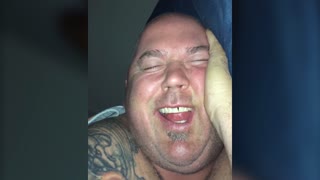 Man's Unusual Sleeping Habit Brings Lots Of Laughs