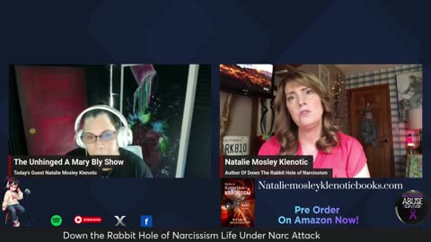 Natalie Mosley Klenotic Author of Down The Rabbit Hole Of Narcissism Life Under Attack