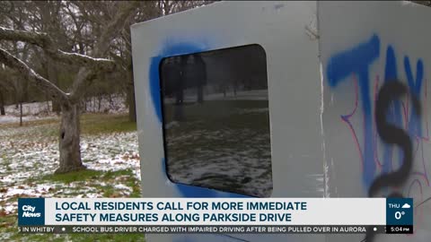 Safety issues along Parkside Drive identified in new city survey