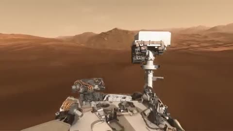 Mars science Laboratory Curiosity Rover Animation