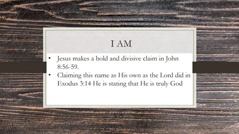 The Power of Jesus' Name - I AM the Word (2/19/2023)