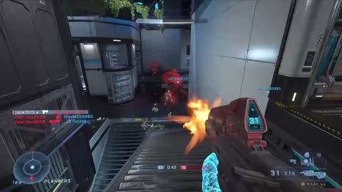 Halo infinite teasing the enemy, triple kill
