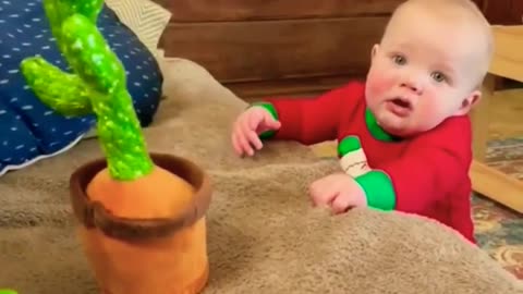 Cute baby funny video