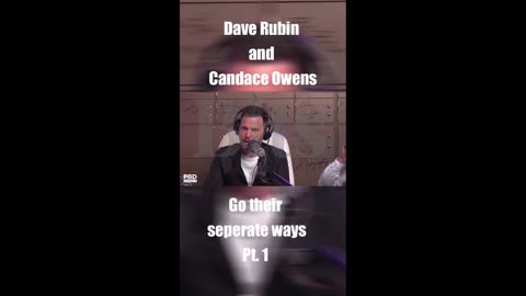 Dave Rubin and Candace Owen go seraperate ways Pt. 1