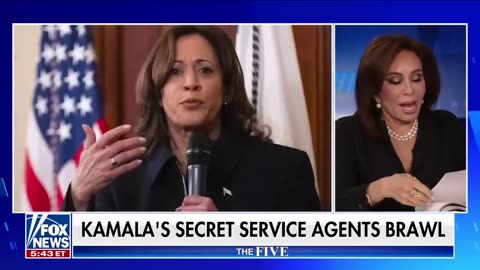 The five kamala_s Secret service Agents get into a tussle.