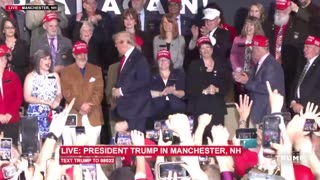 President Trump in Manchester, NH 27th april 2023
