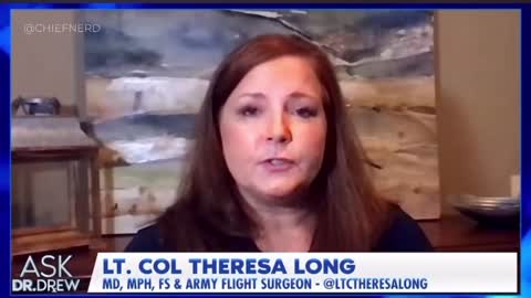 Lt. Col Theresa Long on Abnormal Blood Work She is Seeing in Our Military Since 2021
