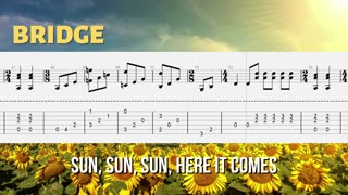 Here Comes The Sun Fingerstyle Guitar Tab