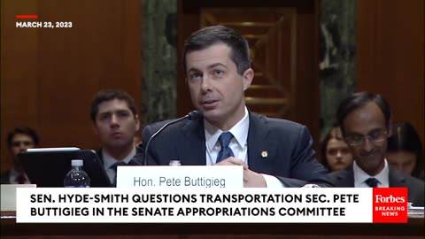 JUST IN- Pete Buttigieg Confronted About Very Alarming Rise In 'Near Misses' By Cindy Hyde-Smith