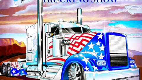 #5 TRUCKS! American Flag Peterbilt