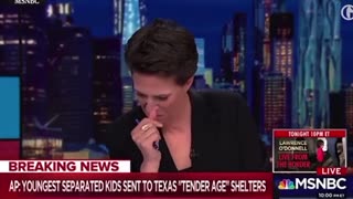 Rachel Maddow started “crying” on live air and could barely finish her talking. This is Propaganda