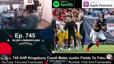 Ep. 745 Kliff Kingsbury Could Make Justin Fields To Falcons VERY Possible