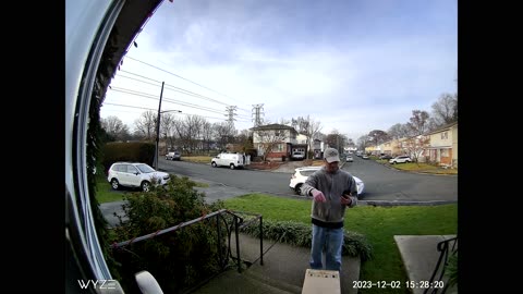 Wyze Doorbell v2 RAW Footage