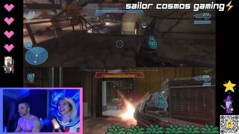 HALO: Reach from the Master Chief Collection - Couples Gaming as Sailor Moon f