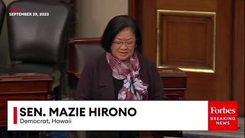 Mazie Hirono Remembers 'Courageous Trailblazer' Dianne Feinstein