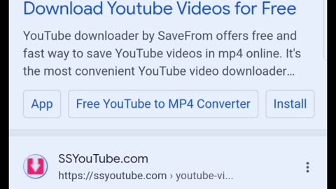 how to download favourit youtube video in galery
