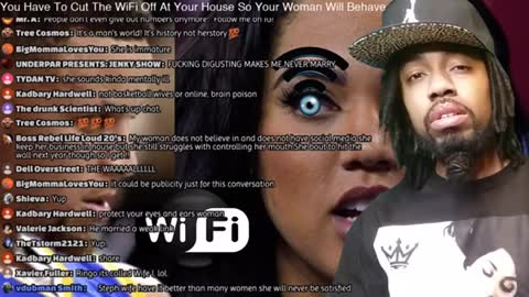 YOU HAVE TO CUT THE WIFI OFF AT YOUR HOUSE SO YOUR WOMAN WILL BEHAVE.🕎Ecclesiasticus 25;13-26