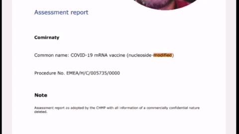 Freedom information request. All covid vaccines are genetically modified.