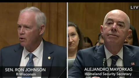 Sen. Ron Johnson Destroys Mayorkas with Graph of Border Encounters, Sen. Rick Scott Speaks