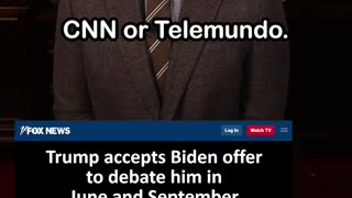 Trump Accepts Biden Offer to Debate in June and September