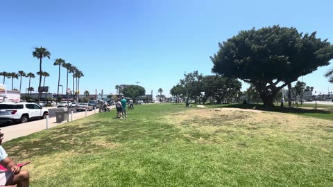 A fast 6904 surfliner at Carlsbad village