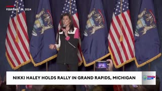 Nikki Haley Holds Rally In Grand Rapids, Michigan After Koch Network Ends Support For Her Campaign