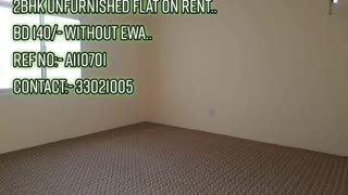 Sanad:-2Bhk Unfurnished Flat on Rent