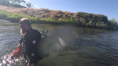 Columbia Jetty Run: Kyle's 50th dive