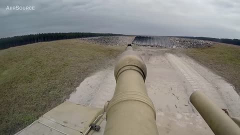 M1A1 Abrams Main Battle Tank in Action- Marksmanship Qualifications Live-fire Exercise