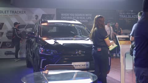 Chevrolet Hub at the 2022 Manila International Auto Show