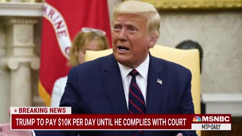 Judge Holds Trump In Contempt For Failing To Produce Documents In NY Attorney General Probe