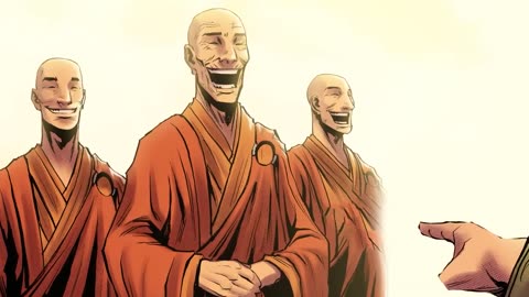 The Three Laughing Monks - Chinese Fables