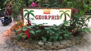 Captain Van's and Georphi's in Roatan, Honduras