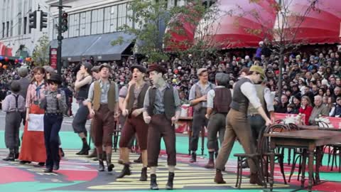 Disney's NEWSIES on Broadway - Macy's Thanksgiving Day Parade 2011