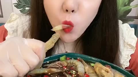 ASMR eating Spicy Seafood 🔥🔥🔥