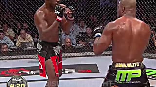 When Jon Jones and Rampage Jackson went to war - Jon Jones vs Rampage Jackson Fight Highlights