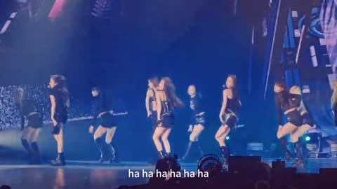 Cause im salty and sweety Girls dancing on stage