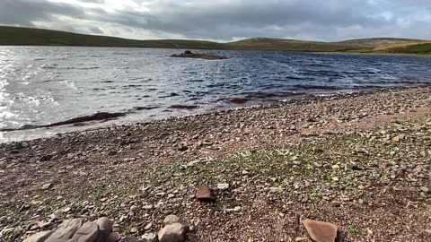 West Water Reservoir, Little Kings Seat and the Roman fort