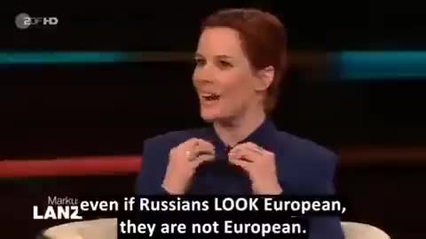 WEF's Florence Gaub: "Even though Russians look like Europeans, they are not Europeans