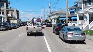 HAMPTON BEACH NH TRUMP PARADE.