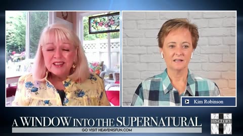 Kim Robinson - Author of Jesus is real and fun joins His Glory: A Window Into the Supernatural