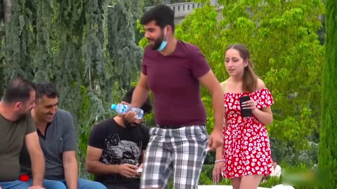 Girl Talking closely with Boys | girl prankster | crazy pranks | naughty pranks | Pranks Master