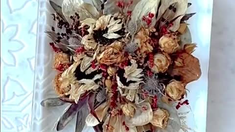 Still have your dried wedding flowers?