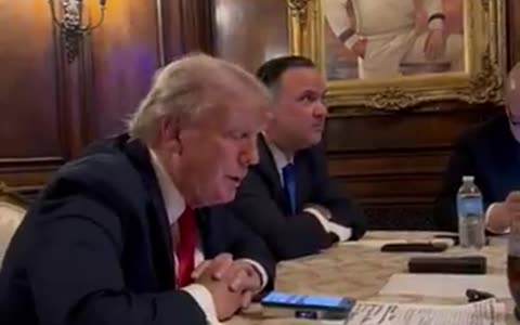 Watch Trump speak with Elon