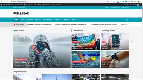 How to Make a FREE Magazine & Newspaper Portal Blog Website with WordPress – NewsCard Theme
