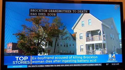 Ex-boyfriend accused of killing Brockton woman dies after ingesting battery acid [Massachusetts]