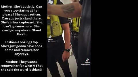 British Cop Can't Cope with Lesbianesque Haircut, so She Arrests Autistic Kid